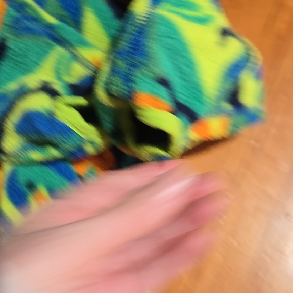 Patagonia Sz 6m Fleece Colorful Kids One Piece - Picture 6 of 7